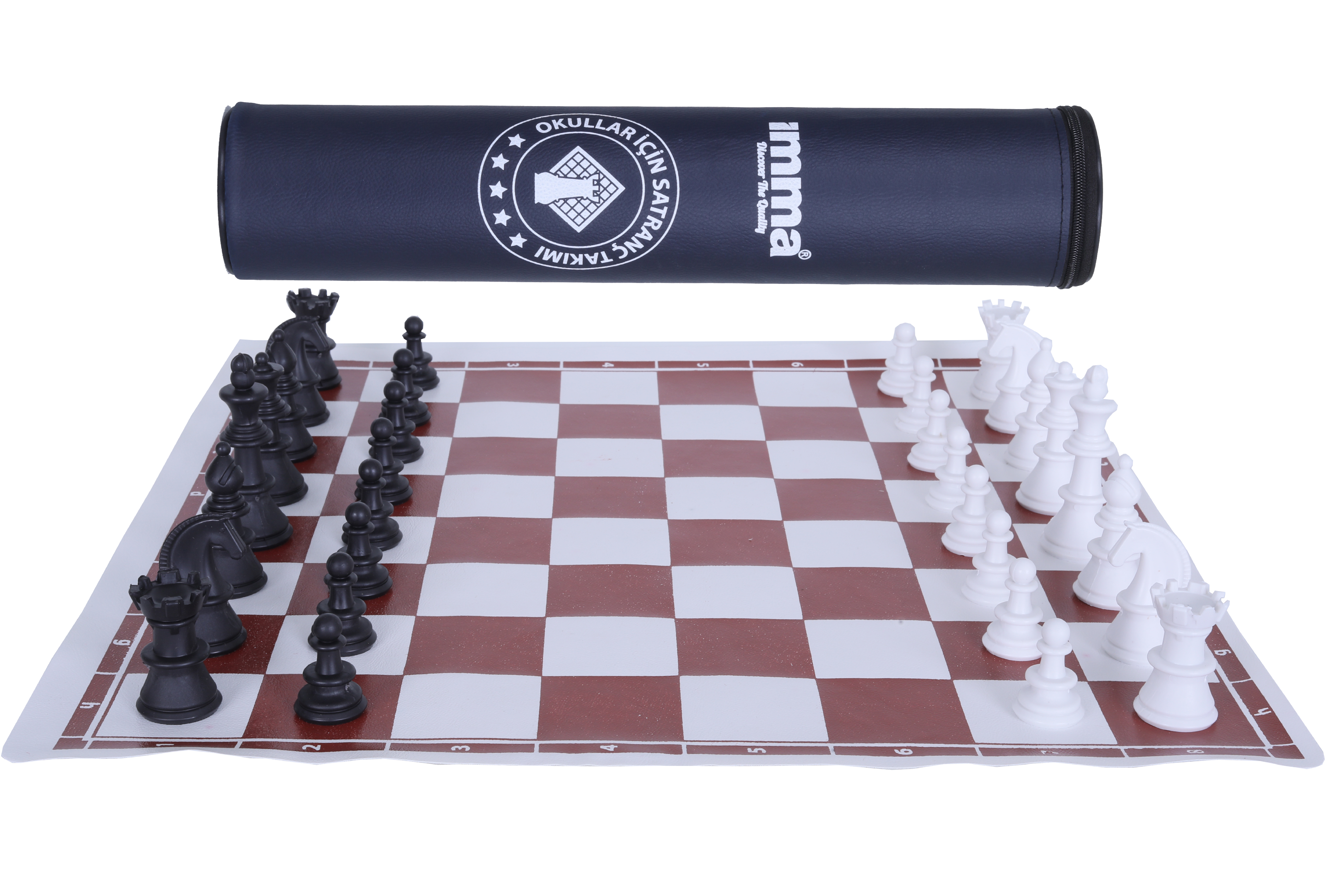 İmma Satranç Takımı Rulo Sun Deri 696